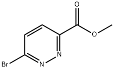 6-溴哒嗪-3-甲酸甲酯,65202-52-0,结构式