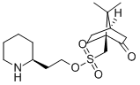 2-(S)-(2-HYDROXYETHYL)PIPERIDINE-(S)-10-CAMPHORSULPHONATE Structure