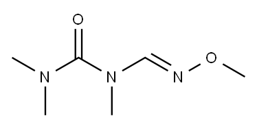 Urea, [(E)-(methoxyimino)methyl]trimethyl- (9CI) Struktur