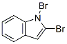 ジブロモ-1H-インドール 化学構造式