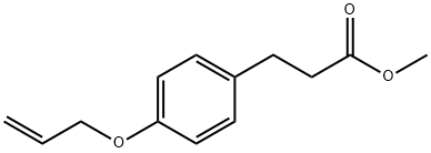 METHYL 3-(4-(ALLYLOXY)PHENYL)PROPANOATE Structure