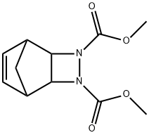 dimethyl 3,4-diazatricyclo[4.2.1.02,5]non-7-ene-3,4-dicarboxylate Struktur