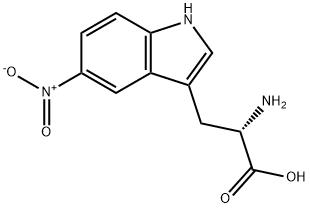 5-NITRO-DL-TRYPTOPHAN Struktur