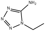 1-エチル-1H-テトラゾール-5-アミン 化学構造式