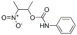 N-Phenylcarbamic acid 1-methyl-2-nitropropyl ester Structure