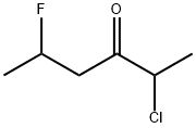3-Hexanone,  2-chloro-5-fluoro- Struktur