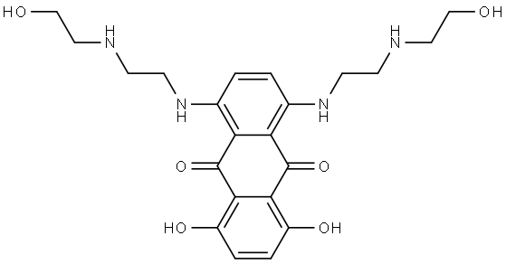 Mitoxantrone Structure