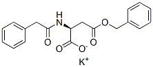 potassium (2S)-4-oxo-2-[(2-phenylacetyl)amino]-4-phenylmethoxy-butanoa te Structure