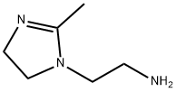2-(2-甲基-4,5-二氢-1H-咪唑-1-基)乙-1-胺, 6528-88-7, 结构式