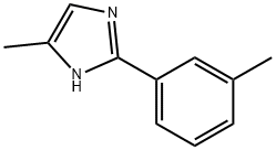 4-METHYL-2-M-TOLYL-1H-IMIDAZOLE Structure