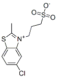 5-Chloro-2-methyl-3-(3-sulfopropyl)benzothiazolium,inner salt Structure