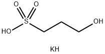 potassium 3-hydroxypropanesulphonate Structure