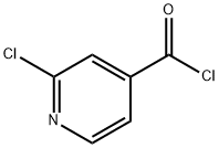 2-Chloropyridine-4-carbonyl chloride Struktur