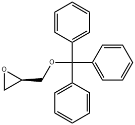 (R)-グリシジルトリチルエーテル 化学構造式