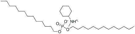 cyclohexyl(dimethyl)ammonium ditridecyl phosphate,65294-15-7,结构式