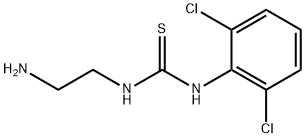 1-(2-aminoethyl)-3-(2,6-dichlorophenyl)thiourea Structure