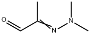 Propanal, 2-oxo-, 1-(dimethylhydrazone) (9CI) Structure