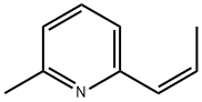 Pyridine, 2-methyl-6-(1Z)-1-propenyl- (9CI) Structure