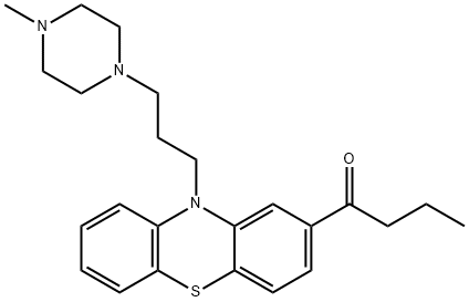布他哌嗪,653-03-2,结构式