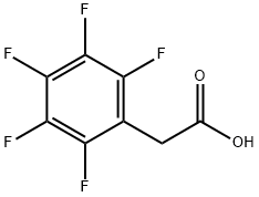 2,3,4,5,6-PENTAFLUOROPHENYLACETIC ACID Struktur