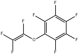 Benzene,pentafluoro[(trifluoroethenyl)oxy]- Struktur