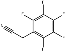 2,3,4,5,6-PENTAFLUOROPHENYLACETONITRILE Struktur