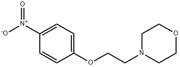4-[2-(4-NITROPHENOXY)ETHYL]MORPHOLINE Structure