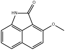 3-METHOXY-BENZ[CD]INDOL-2(1H)-ONE Struktur