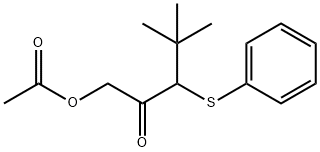 65302-94-5 4,4-Dimethyl-2-oxo-3-(phenylsulfanyl)pentyl acetate