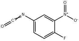 4-FLUORO-3-NITROPHENYL ISOCYANATE Structure