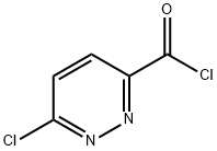6-氯哒嗪-3-碳酰氯, 6531-04-0, 结构式