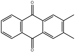 2,3-二甲基蒽醌 结构式