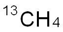 甲烷-13C,6532-48-5,结构式