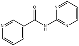 NICOTINIC ACID PYRIMIDIN-2-YLAMIDE, 65321-34-8, 结构式