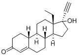 炔诺孕酮,6533-00-2,结构式