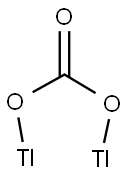 THALLIUM(I) CARBONATE Struktur
