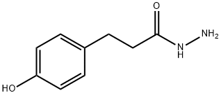 3-(4-羟基苯基)丙酰肼, 65330-63-4, 结构式