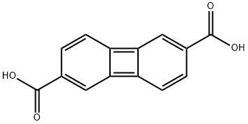 BIPHENYLENE-2,6-DICARBOXYLIC ACID 结构式