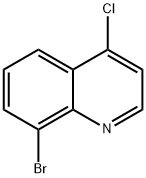 8-溴-4-氯喹啉 结构式