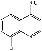 8-クロロ-4-キノリンアミン 化学構造式
