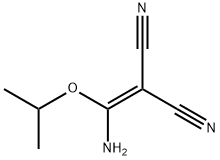 Propanedinitrile,  2-[amino(1-methylethoxy)methylene]- 结构式