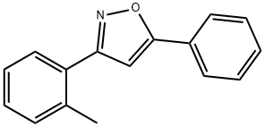 Isoxazole, 3-(2-Methylphenyl)-5-phenyl- 结构式