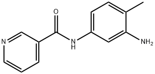 N-(3-amino-4-methylphenyl)nicotinamide Structure