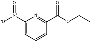 2-Pyridinecarboxylicacid,6-nitro-,ethylester(9CI) Struktur