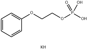 dipotassium 2-phenoxyethyl phosphate Structure