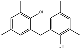 2,2'-メチレンビス(4,6-ジメチルフェノール) 化学構造式