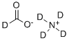 ぎ酸アンモニウム‐D5 化学構造式
