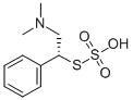 Thiosulfuric acid, S-(2-(dimethylamino)-1-phenylethyl) ester, (R)-|