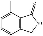 7-甲基异吲哚啉-1-酮, 65399-02-2, 结构式