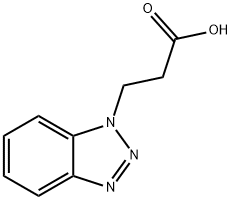 3-BENZOTRIAZOL-1-YL-PROPIONIC, 654-15-9, 结构式